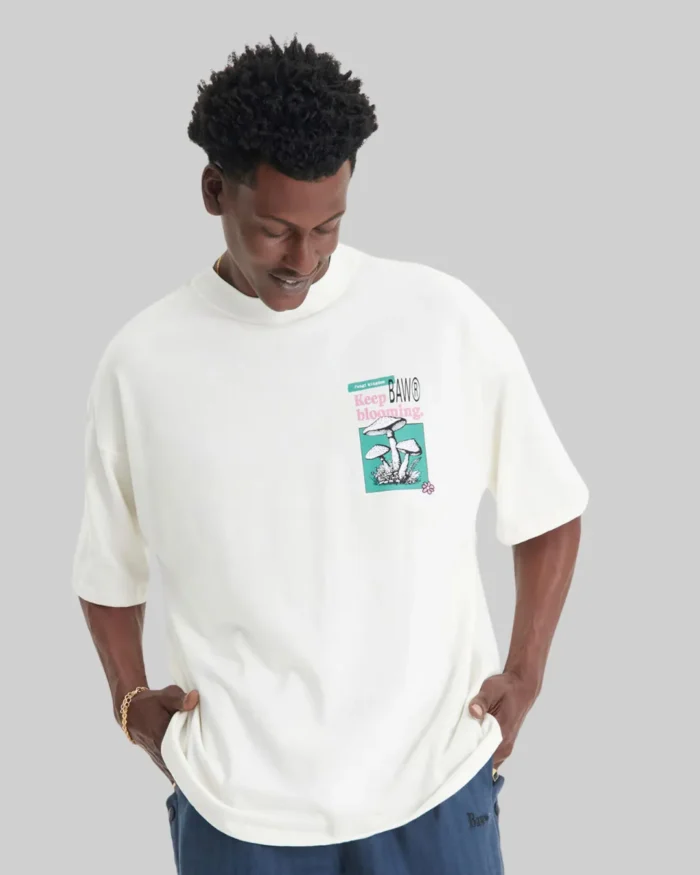 CAMISETA KEEP BLOOMING OVERSIZED OFF