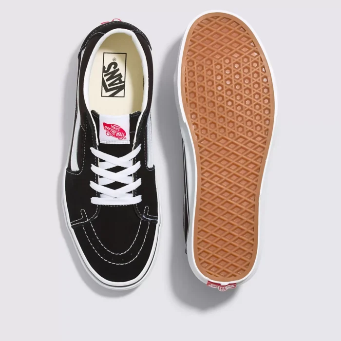 SK8-LOW BLACK TRUE WHITE - Imagem 4