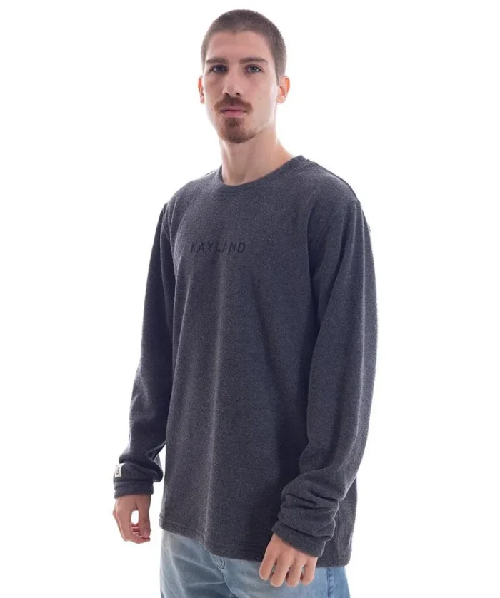 MOLETOM CARECA BOUCLE PRETO - Imagem 3