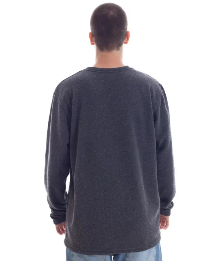 MOLETOM CARECA BOUCLE PRETO - Imagem 4