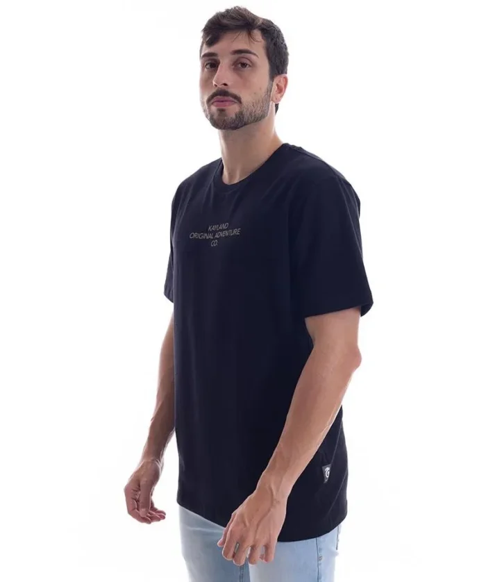 CAMISETA MALHÃO LIRIOS PRETO - Imagem 3