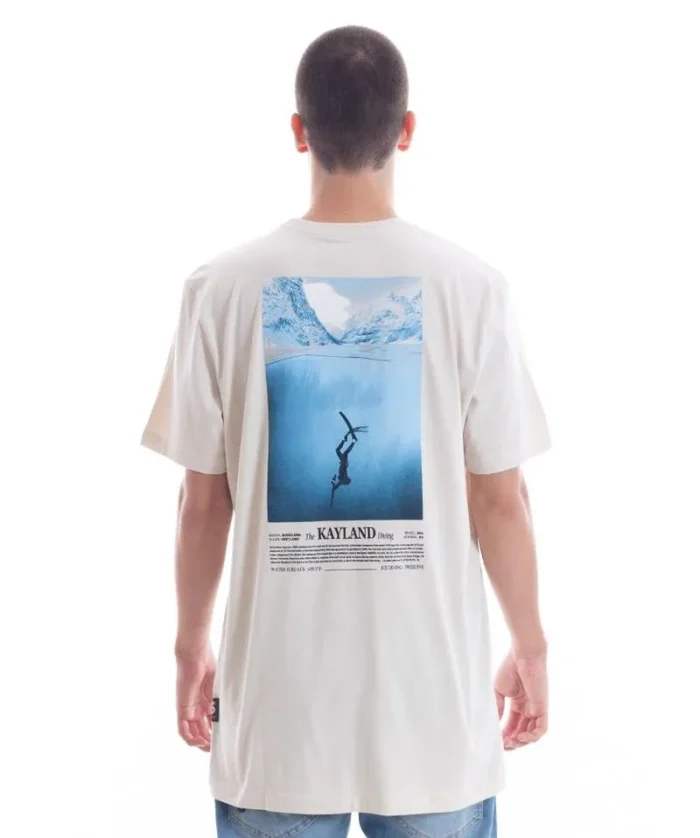CAMISETA ESSENTIAL MERGULHO CREME POLAR - Imagem 4