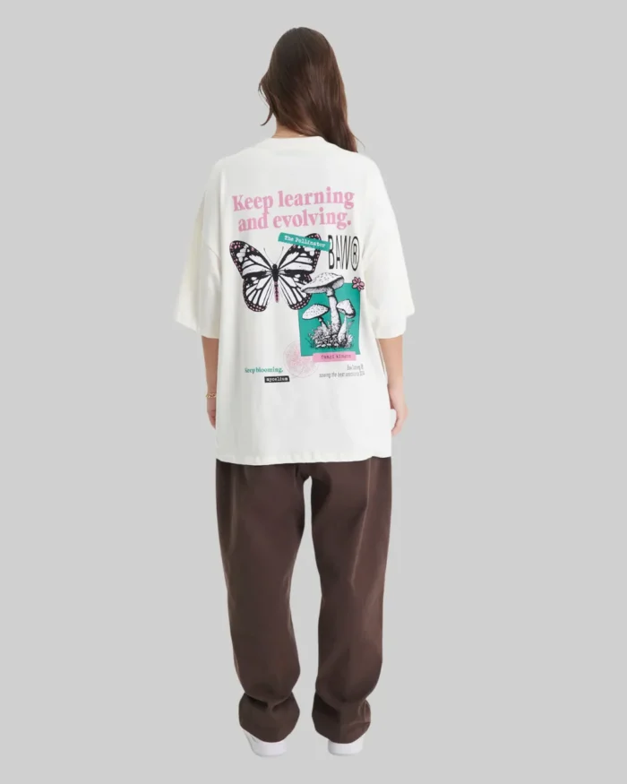 CAMISETA KEEP BLOOMING OVERSIZED OFF - Imagem 4