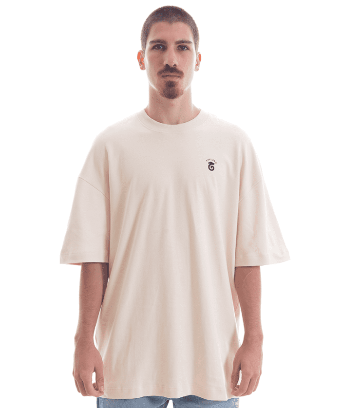 CAMISETA WIDE PINHO CREME POLAR