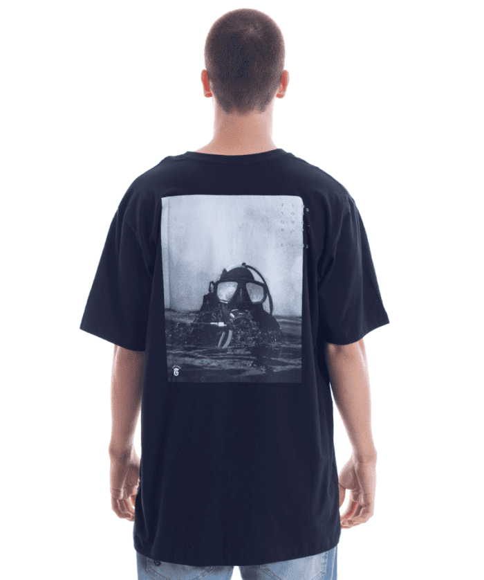CAMISETA CONFORT SNORKEL PRETO - Imagem 4
