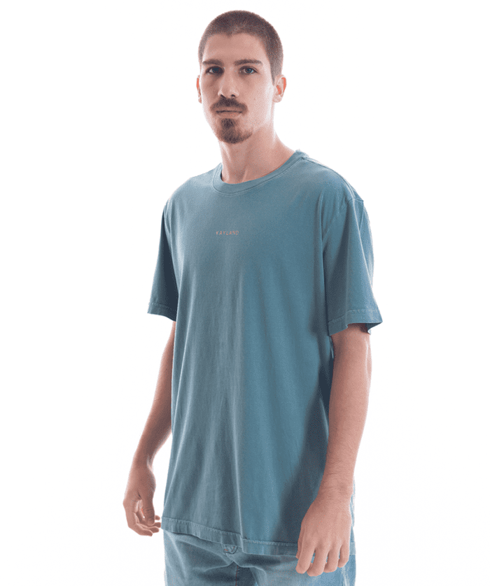CAMISETA WASHED ICED AZUL - Imagem 3