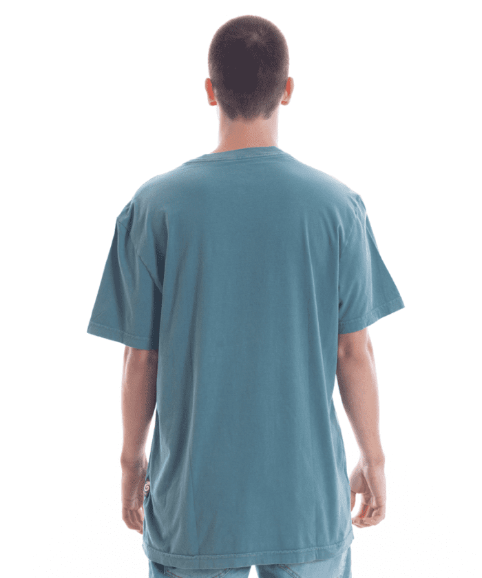 CAMISETA WASHED ICED AZUL - Imagem 4
