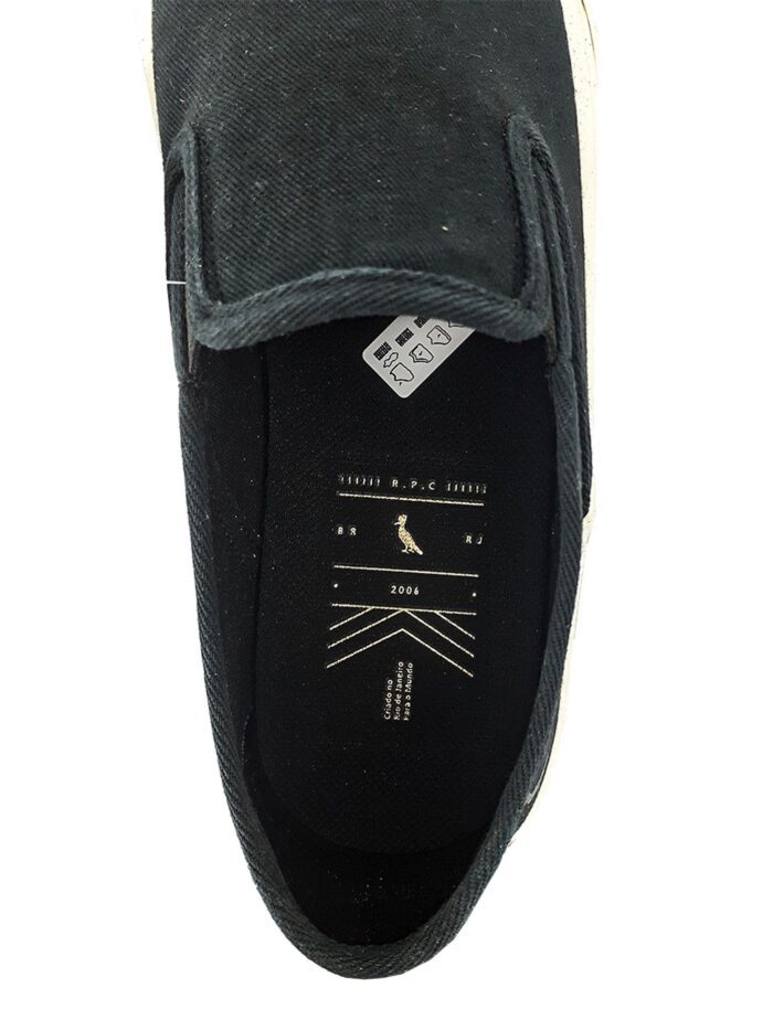Tênis Reserva Masculino Slip On Mobi Preto - Imagem 3