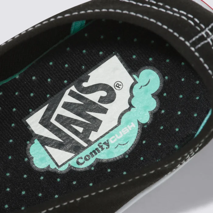 TÊNIS AUTHENTIC COMFYCUSH BLACK TRUE WHITE - Imagem 5