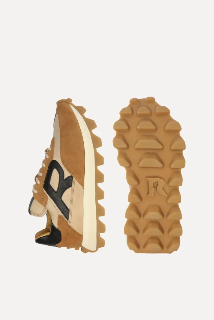 Tenis Rsv Yankee- hzeln/bege claro/preto - Imagem 4