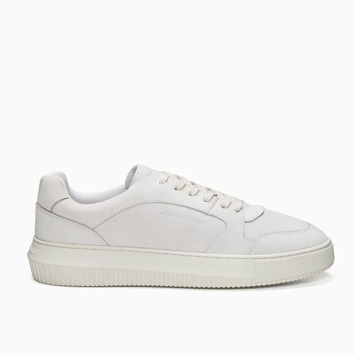 Tênis Casual Chuncky Calvin Klein Jeans Couro- Branco