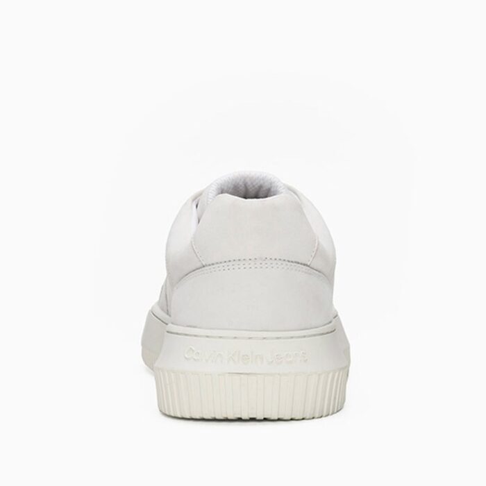 Tênis Casual Chuncky Calvin Klein Jeans Couro- Branco - Imagem 4