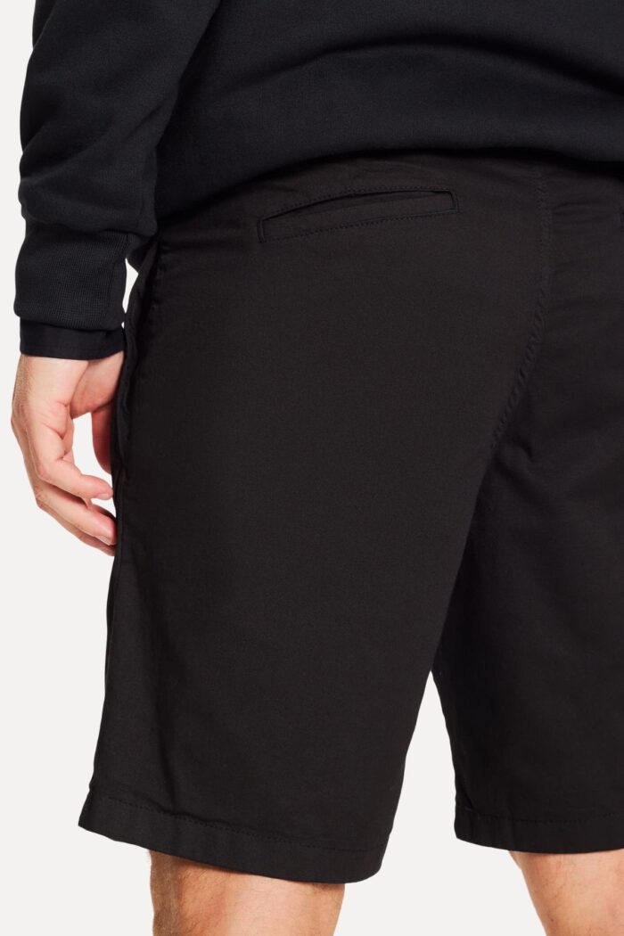 BERMUDA SIMPLES CHINO CONTINUA PRETO - Imagem 2