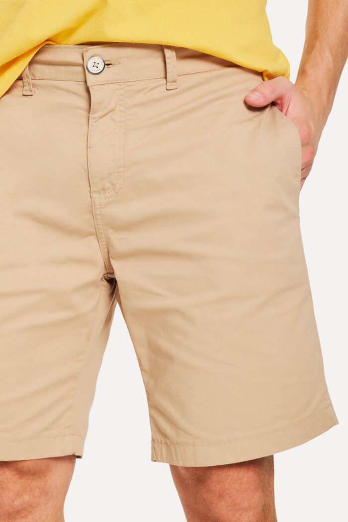 BERMUDA SIMPLES CHINO CONTINUA KHAKI - Imagem 2