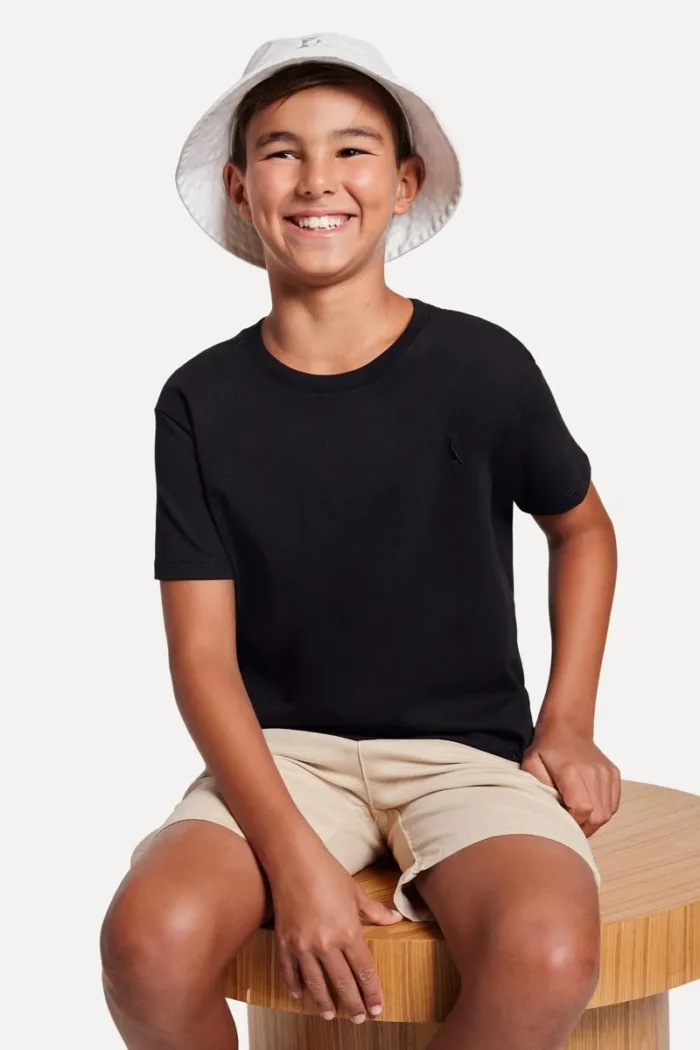 CAMISETA MINI PF CARECA PRETO
