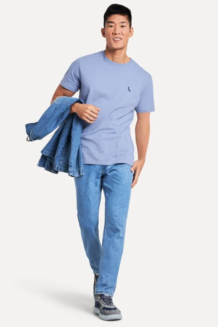 CAMISETA RESERVA CARECA AZUL JEANS - Imagem 3