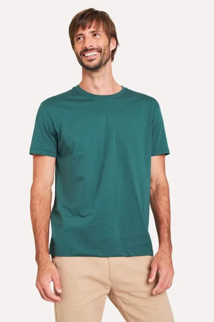 CAMISETA RESERVA PIMA CORES VERDE ESCURO