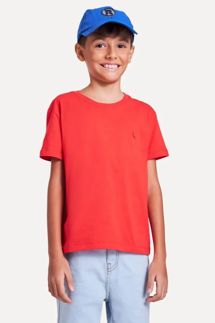 CAMISETA MINI PF CARECA VERMELHO - Imagem 3