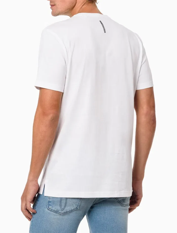 CAMISETA ESSENTIALS CALVIN KLEIN JEANS BRANCO - Imagem 3