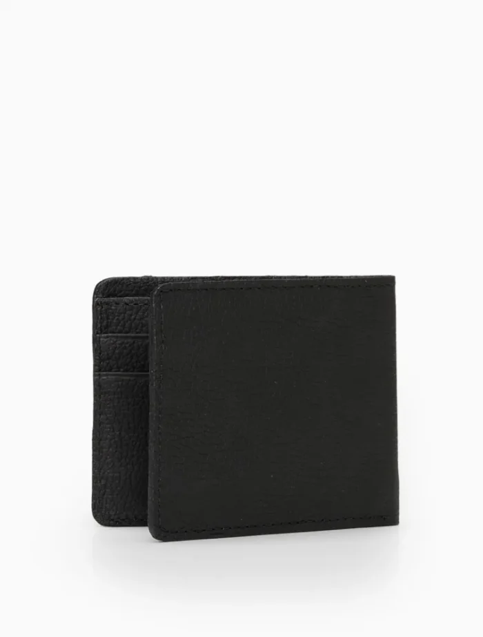 CARTEIRA MASCULINA DE COURO FLOATER CALVIN KLEIN JEANS PRETO - Imagem 3