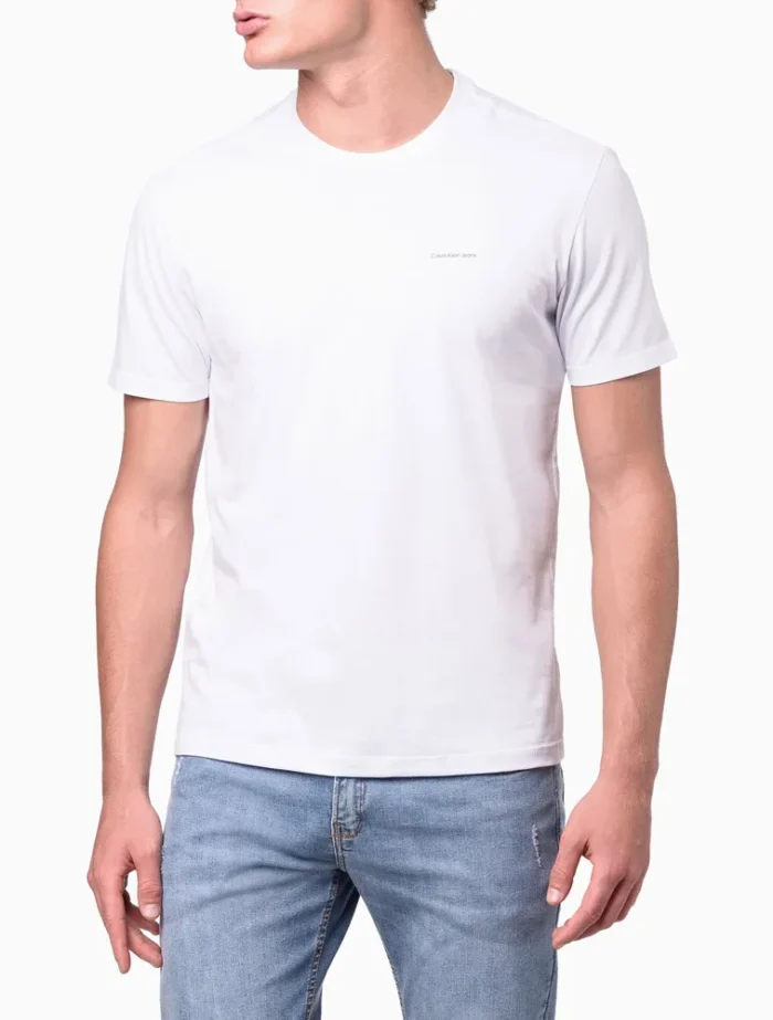 CAMISETA MINIMALISTA CALVIN KLEIN JEANS BRANCO