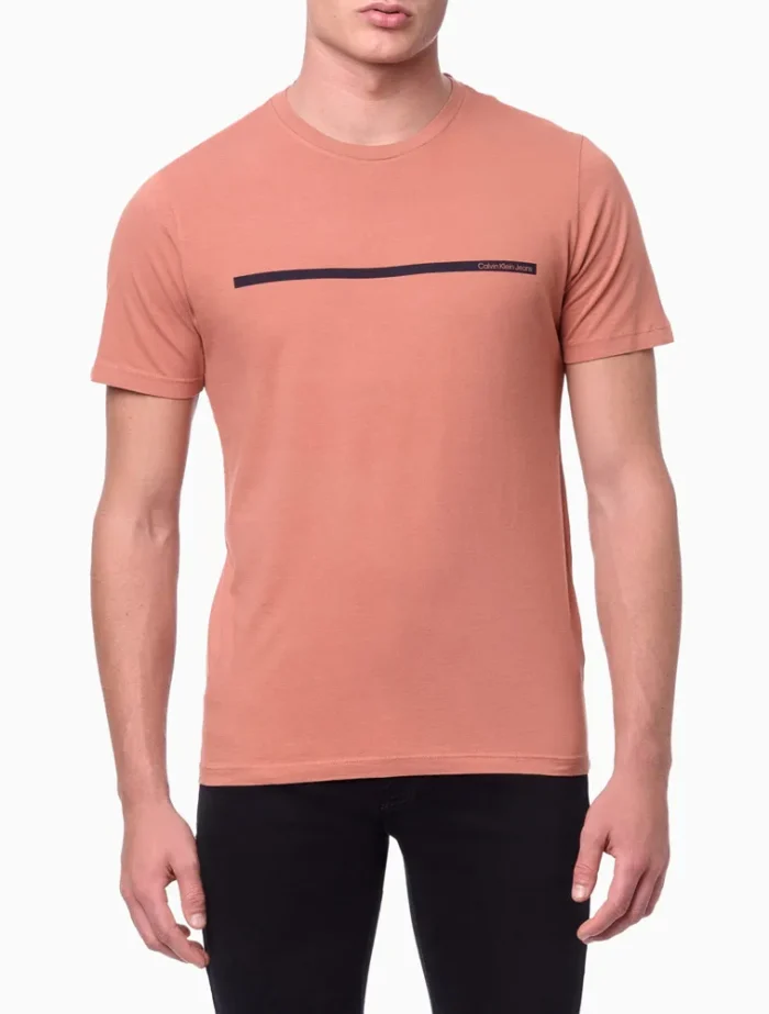 CAMISETA PALITO CALVIN KLEIN JEANS FERRUGEM
