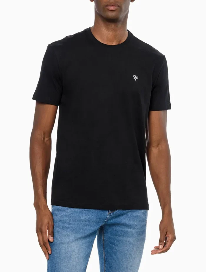 CAMISETA ÔMEGA CALVIN KLEIN JEANS PRETO