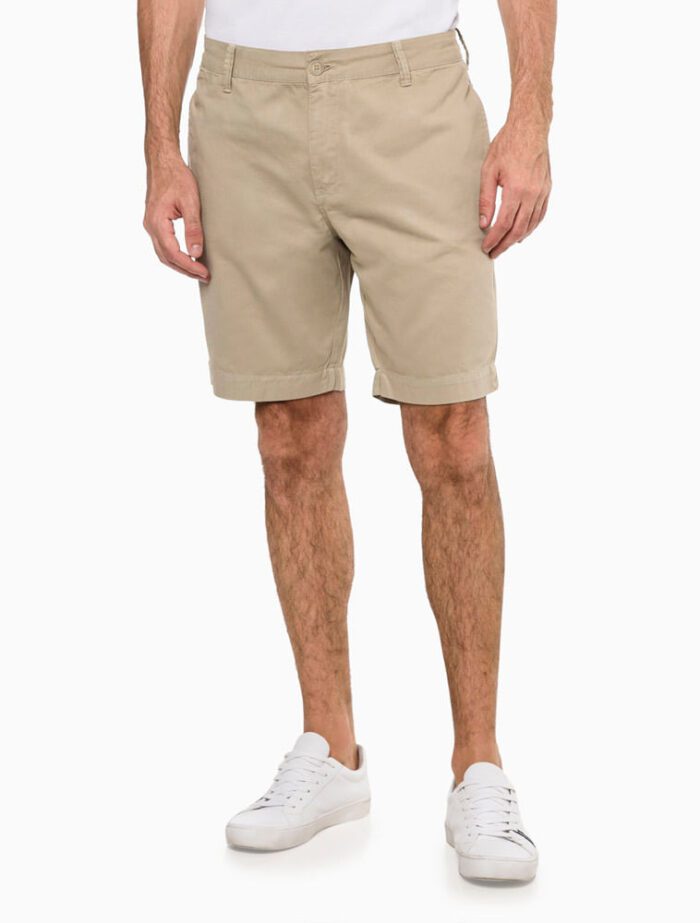 BERMUDA CALVIN KLEIN COLOR 5-PCKTS CAQUI