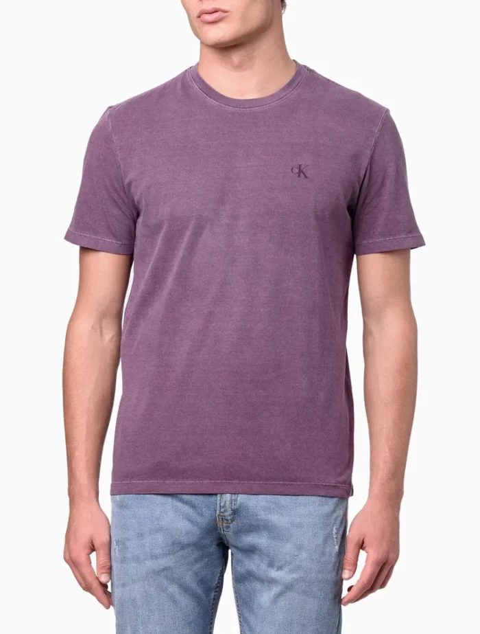 CAMISETA MONOGRAM CALVIN KLEIN JEANS BERINJELA