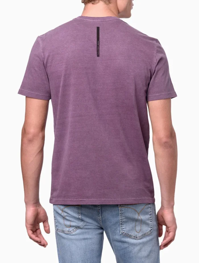 CAMISETA MONOGRAM CALVIN KLEIN JEANS BERINJELA - Imagem 4