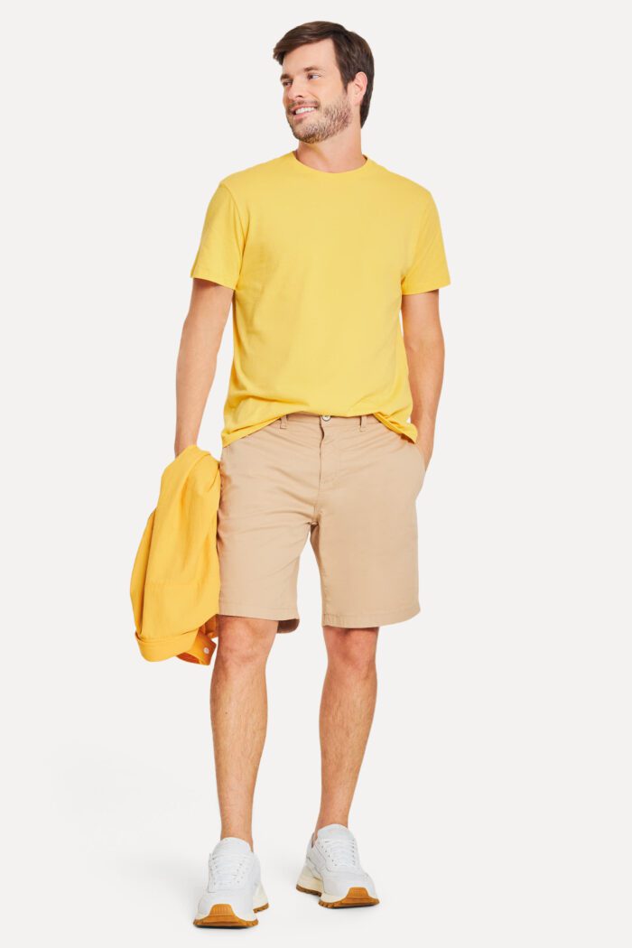BERMUDA SIMPLES CHINO CONTINUA KHAKI
